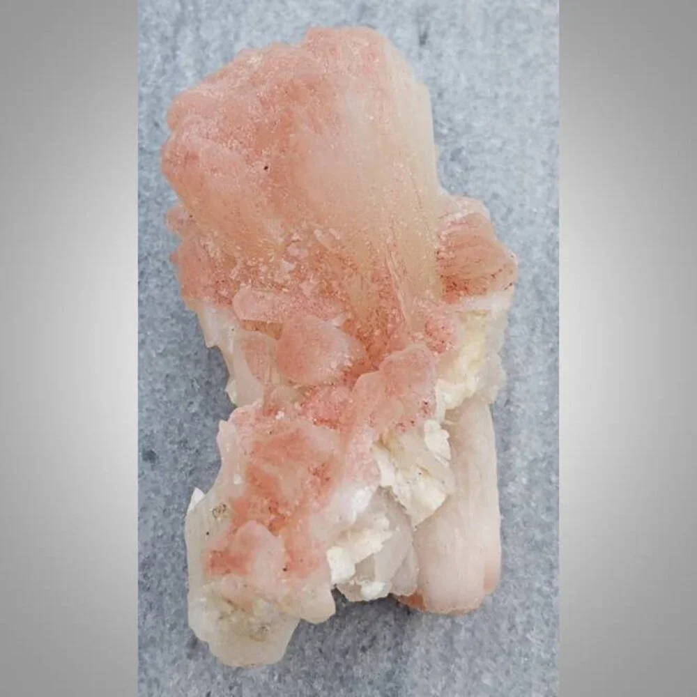 Stilbite Zeolite crystal mineral specimen 02